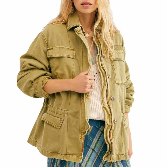 Free People Women's Seize The Day Jacket size Small - Picture 1 of 7